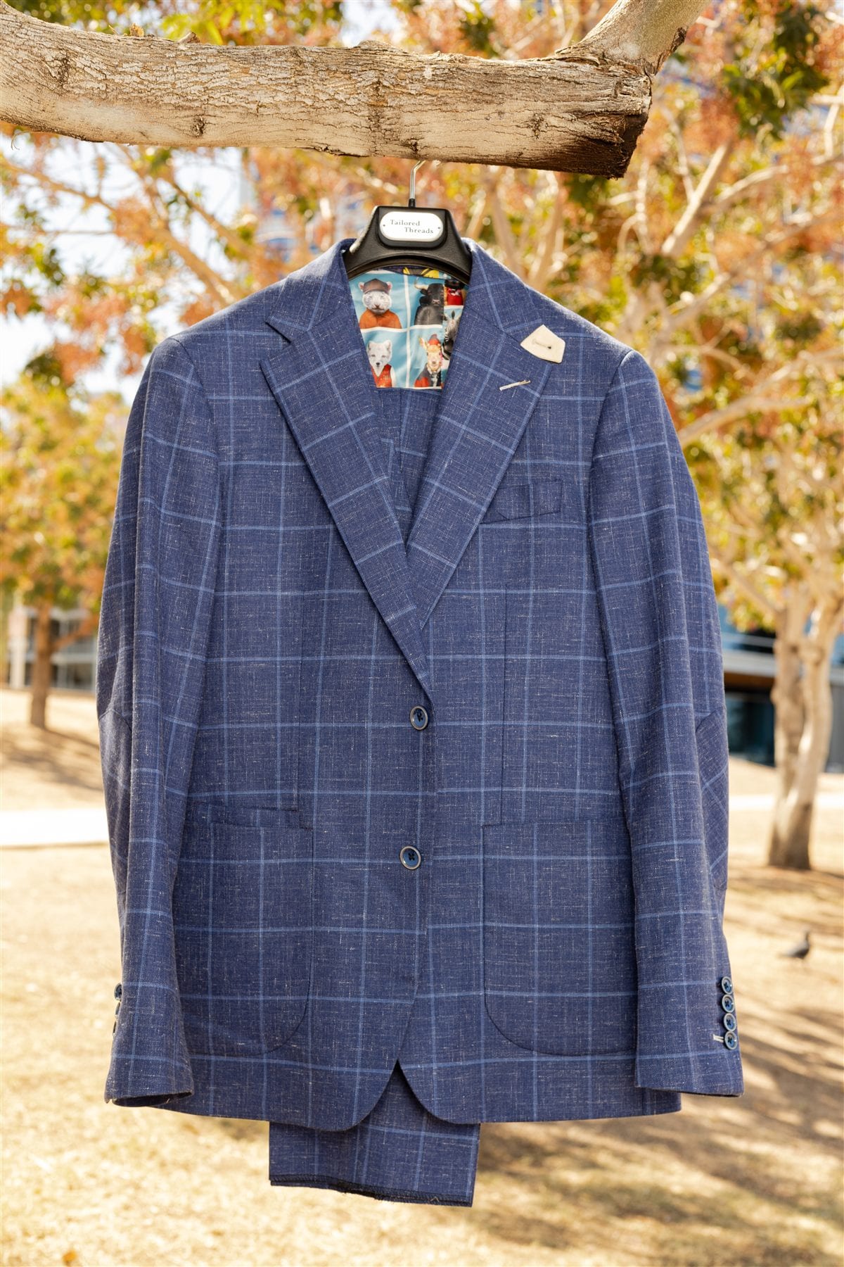 Custom dress shirt and sport coat details by Tailored Threads in Arizona, photo 038