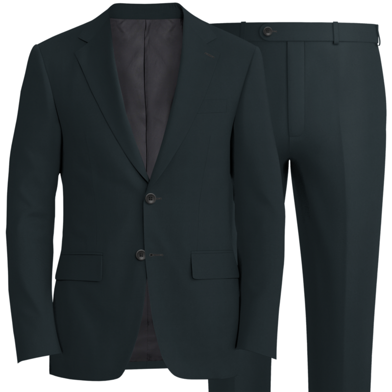 Black black suit