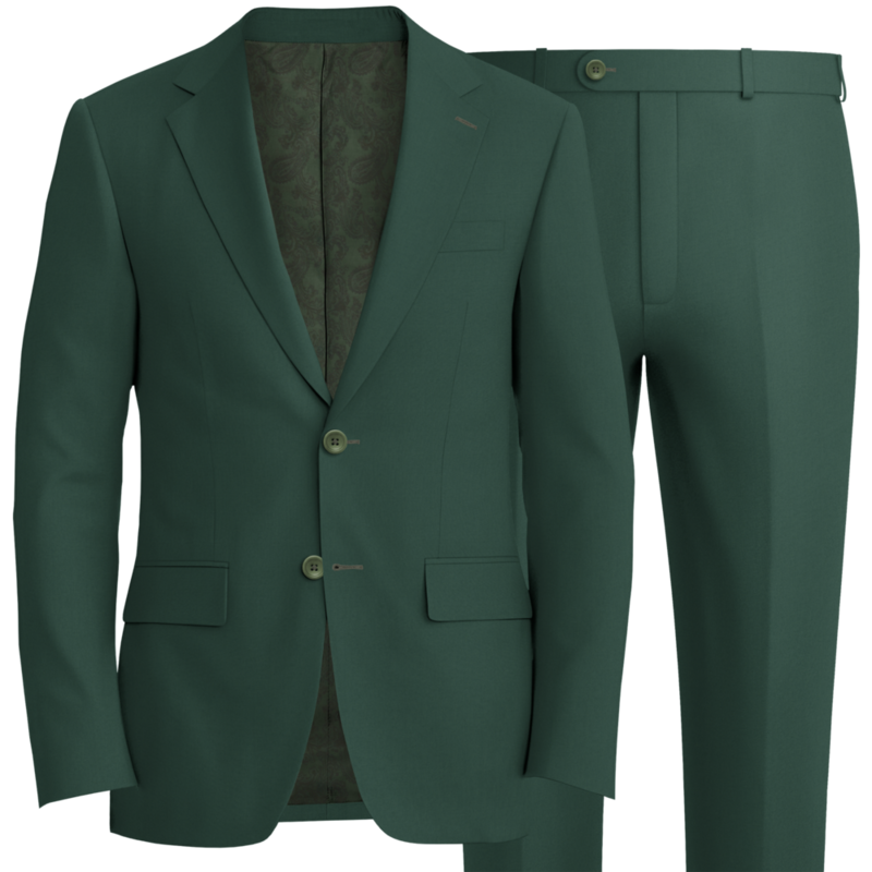 Dark Green green suit